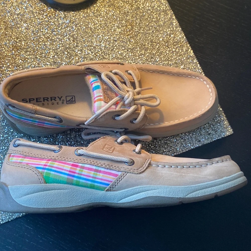 Sperrys. Perfect condition. US M. Fits like a women’s size 6! - Picture 1 of 7